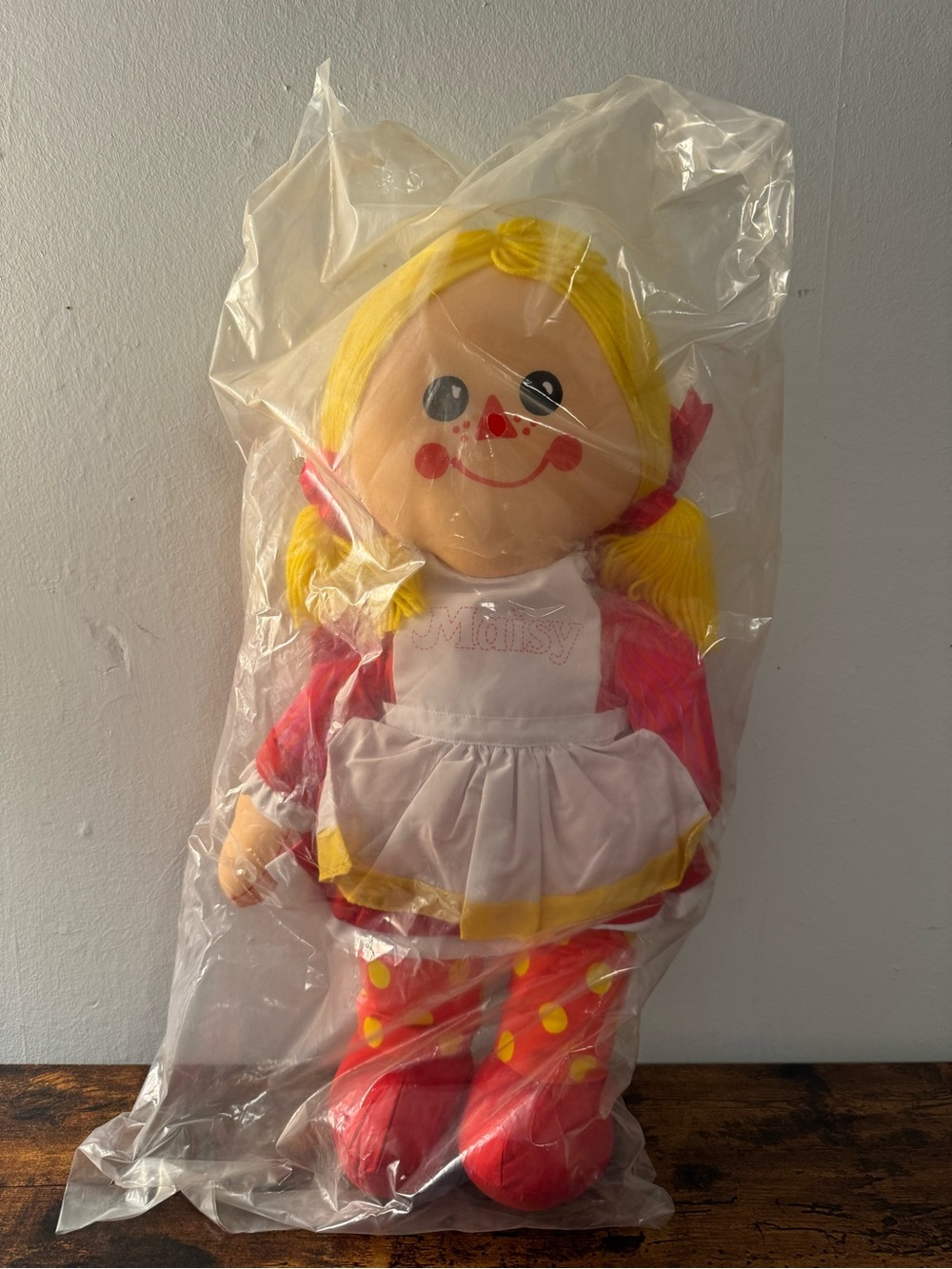 Vintage Georgia Pacific Corporation Maisy Advertising Rag Doll - 19”